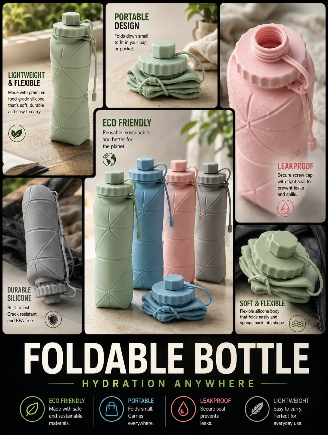 Eazivo Fold Bottle